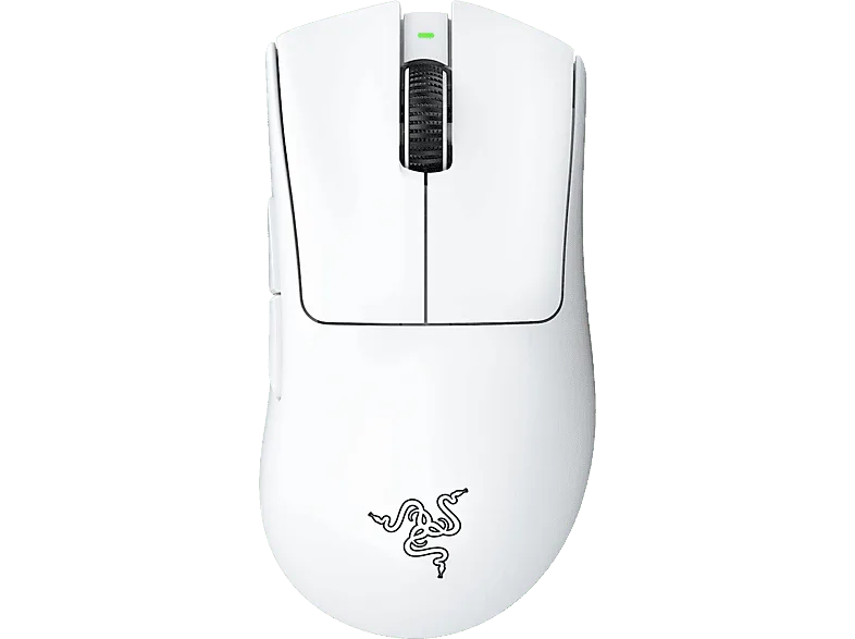 Ratón gaming - Razer Deathadder V3 Pro, Inalámbrico, Sensor Óptico Focus Pro 30K, 30000 dpi, Blanco