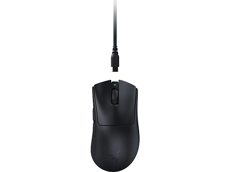 Ratón gaming - Razer DeathAdder V4 Pro, Inalámbrica, 45000 dpi, Sensor óptico Focus Pro 45K Gen-2, Negro (imagen 1 de 3)