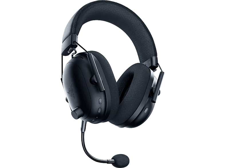 Auriculares gaming - Razer Blackshark V2 Pro (2023), Micrófono HyperClear Super Wideband, Controlador 50 mm, Tecnología HyperSpeed, Bluetooth, Negro (imagen 1 de 2)