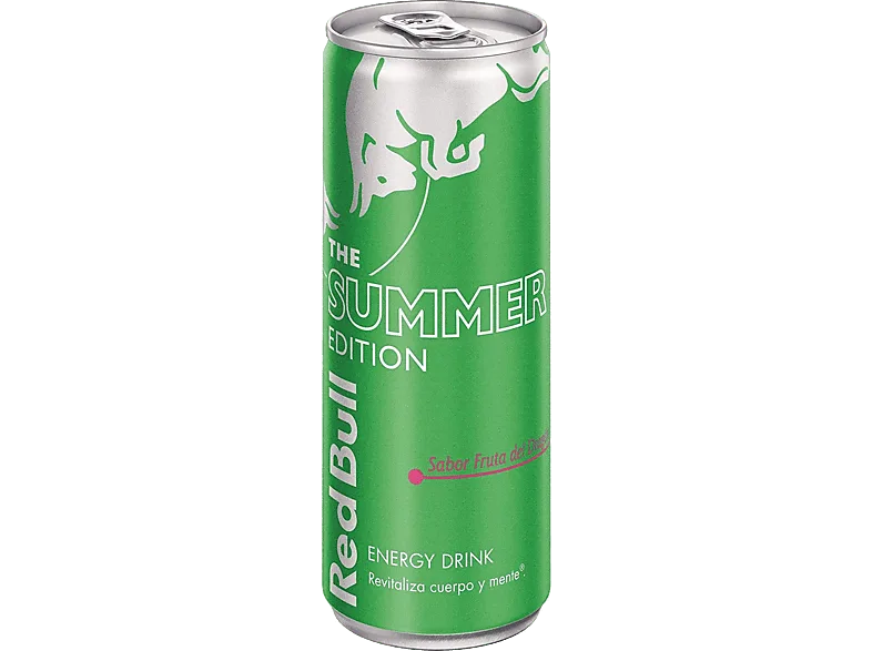 Bebida energética - Red Bull Green Edition, Fruta del dragón, Dulce y ácida
