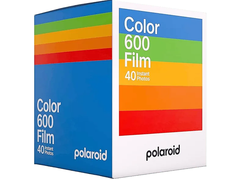Papel fotográfico - Polaroid Color 600 Film, 40 fotos