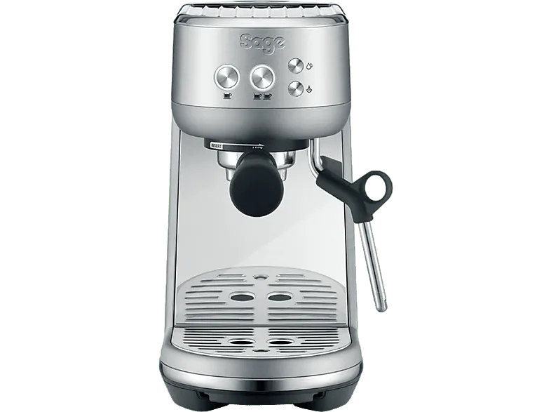 Cafetera express - Sage Bambino SES450BSS4EEU1, 9 bar, Calentamiento ThermoJet, Tamaño Compacto, Acero Inoxidable (imagen 1 de 3)