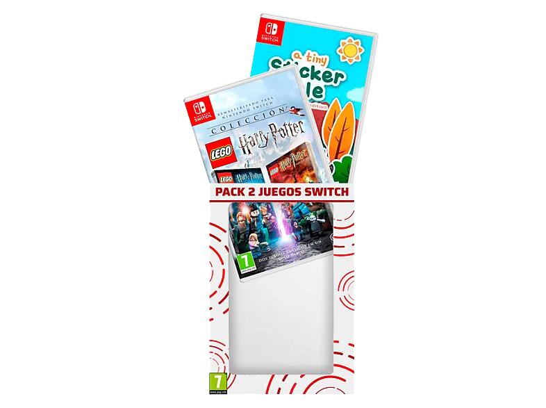 Nintendo Switch Pack 2 juegos: LEGO Harry Potter Colección + A Tiny Sticker Tale
